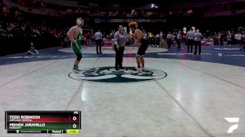 4A 189 lbs Cons. Round 2 - Todd Robinson, Kirtland Central vs Mishen Jaramillo, Moriarty