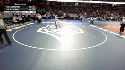 II-116 lbs Cons. Round 4 - Rhylee Stotler, Waverly vs Colin Logalbo, Little Falls