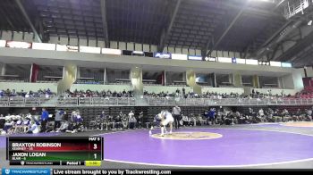 144 lbs Round 1 (4 Team) - Jaxon Logan, Blair vs Braxton Robinson, Kearney