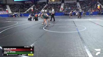 170 lbs Cons. Round 2 - Kaylee Felton, Independence vs Chloe Spears, Derby