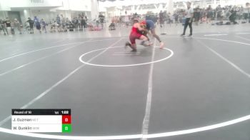 172 lbs Round Of 16 - Jaden Guzman, No Team vs Willie Dunklin, Desert Dogs WC
