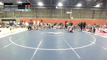 69 kg Rr Rnd 7 - Amirah Abegesah, Maryland Mana - GHSE vs Karsyn Champion, Silent Victory - GHSE