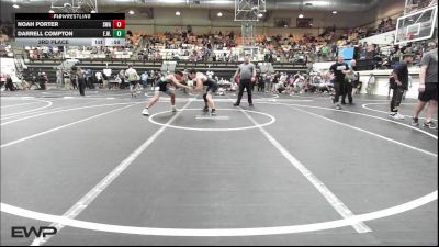 140 lbs 3rd Place - Noah Porter, Shelton Wrestling Academy vs Darrell Compton, Elgin Wrestling