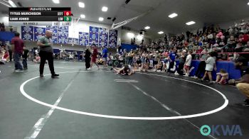 130-140 lbs Rr Rnd 2 - Tytus Murchison, Standfast vs Liam Jones, Labette County Wrestling