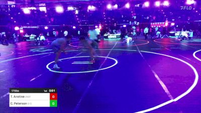 175 lbs 5th Place - Trevan Anstine, Unattached vs Carter Peterson, GI Grapplers