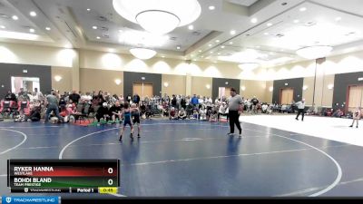 52 lbs Semifinal - Bohdi Bland, Team Prestige vs Ryker Hanna, Westlake