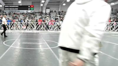 165 lbs Consi Of 8 #2 - Areli Rodriguez, CA vs Jaida Macaluso, NY