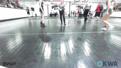 110 lbs Semifinal - Xaivlynn Lane, Tiger Trained Wrestling vs Hayley Bentley, Brushy Wrestling Club