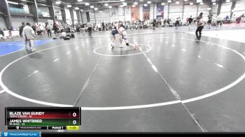 120 lbs Rd# 5- 3:45pm Friday Final Pool - James Whitbred, PA Gold vs Blaze Van Gundy, Terps Xtreme