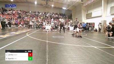 70 lbs Quarterfinal - Lincoln Lamho, Wagoner Takedown Club vs Gavin Sparks, Salina Wrestling Club