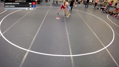 144 lbs Cons. Round 2 - Jackson Hatton, Pinnacle vs Jake Freed, Jack Pine Savage