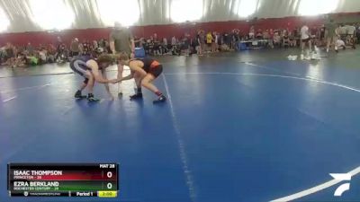 165 lbs Round 2 (16 Team) - Ezra Berkland, Rochester Century vs Isaac Thompson, Princeton