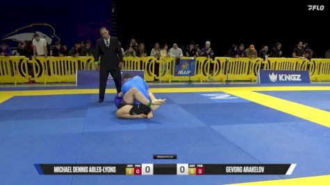Gevorg Arakelov vs Michael Dennis Ables-Lyons 2025 Pan IBJJF Jiu-Jitsu No-Gi Championship