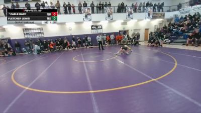 84 lbs Quarterfinal - Paele Rapp, Powell Middle School vs Fletcher Lewis, Thermopolis
