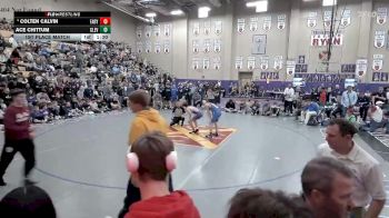106 lbs 1st Place Match - Colten Calvin, Father Ryan vs Ace Chittum, Cleveland