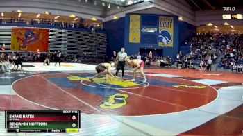 165 lbs Cons. Round 1 - Benjamin Hoffman, Delran vs Shane Bates, Smyrna