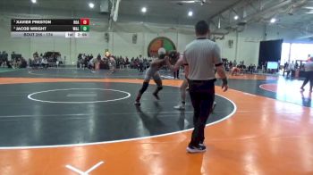 174 lbs Semifinal - Xavier Preston, Roanoke College vs Jacob Wright, Washington & Lee