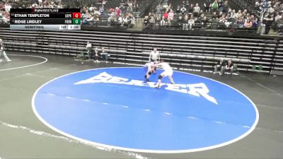 6A 215 lbs Semifinal - Ridge Lindley, Fremont vs Ethan Templeton, Lone Peak