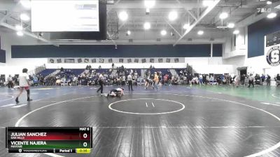 150 lbs Cons. Round 4 - Julian Sanchez, Oak Hills vs Vicente Najera, Mayfair