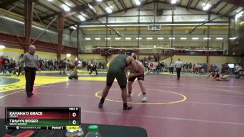 285 lbs Cons. Round 4 - Travyn Boger, South Summit vs Kamaha`o Grace, Staley