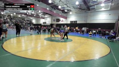 235 lbs Quarterfinal - Cherish Hall-Taoai, Thousand Oaks vs Citlali Modesto, Norwalk