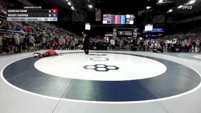 150 lbs Cons. Rd Of 128 - Duncan Harn, IA vs Wyatt Hoppes, IN