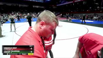 126 lbs D2/d3 - Semi-finals (sat 10:00am.) - Colton Tollefson, Fennimore vs Onesimus West, Cumberland