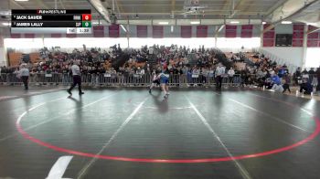 144 lbs Semifinal - Jack Sauer, Franklin vs James Lally, Saint John's Prep