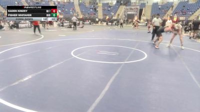 150 lbs Consolation - Kaden Kimzey, No Team vs Fisher Whitaker, Ruis Wr Acd