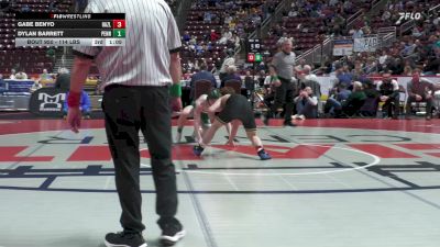 121 lbs First Round - Nico Emili, Bethlehem Catholic vs Brayden Laird, Ridley