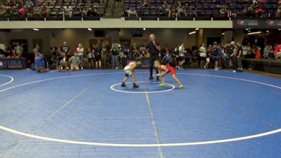 62 lbs Quarters - Jace Rogers, Team Donahoe Wrestling Club vs Grayson Clark, Pedraza Wrestling