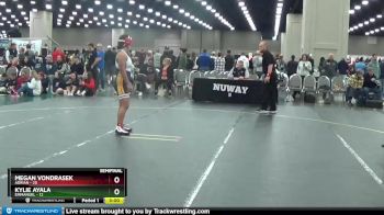 155 lbs Semis (4 Team) - Megan Vondrasek, Adrian vs Kylie Ayala, Emmanuel