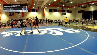 126 lbs Semifinal - Robert Coleman, Legacy Dragons vs Justin Jones, Orange County High School
