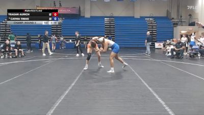 160 lbs Champ. Round 2 - Teagan Aurich, Indiana Tech vs Cathia Timas, Allen