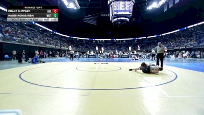 124 lbs Round Of 16 - Drake Buzzard, Avella vs Kaleb Komisarski, Wattsburg