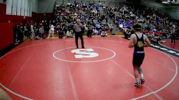 133 lbs Champ. Round 1 - Sean Schuck, Fort Cherry Hs vs Rylan Quarello, Claysburg Kimmel Hs