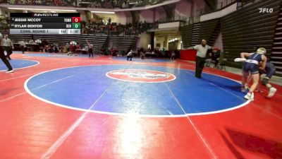 120-1A Cons. Round 1 - Rylan Benton, Brantley County HS vs Jessie McCoy, Toombs County