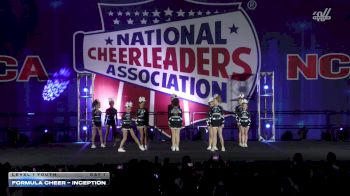Formula Cheer - Inception [2026 L1 Youth Day 1] 2026 NCA Milwaukee Classic