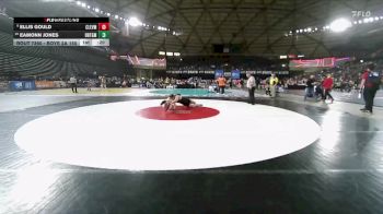 Boys 2A 165 lbs Cons. Round 1 - Eamonn Jones, Orting vs Ellis Gould, Cleveland