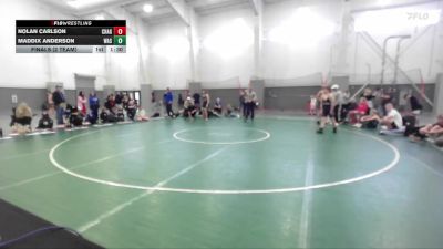 135 lbs Finals (2 Team) - Nolan Carlson, Champions vs Maddix Anderson, Wasatch