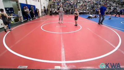 90 lbs Rr Rnd 2 - JohnLuke Sanford, Saints Wrestling Club vs Zayne Chappell, Pryor Tigers