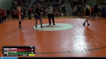 172 lbs Round 3 - Wyatt Carroll, Hartselle vs Kasey Zylstra, Hoover