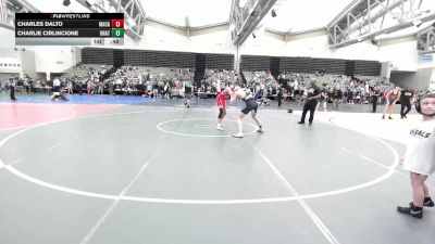 134-I2 lbs Semifinal - Charles Dalto, MacArthur vs Charlie Cirlincione, Unattached