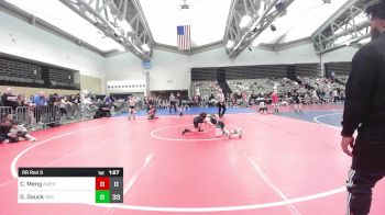 73 lbs Rr Rnd 3 - Carter Meng, American MMAW vs Graham Gouck, New England Gold