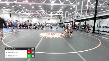 159 lbs Quarterfinal - Marc Maurath, Empire Wrestling Academy Gold vs Rhys Marshall, Escape The Rock Dual Team