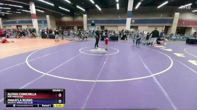 46 lbs Round 2 - Aliyah Chinchilla, Rise Wrestling vs MaKayla Russo, Wildcat Wrestling Club