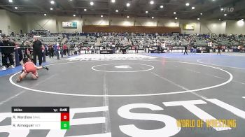 85 lbs Final - Ryan Wardlaw, Small Town Wrestling vs Ricky Almaguer, Victory Wrestling-Central WA