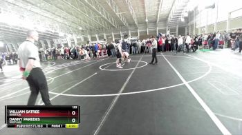 132 lbs 5th Place Match - Danny Paredes, Westlake vs William Satree, Riverton