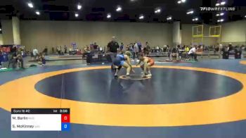 61 kg Consolation - Matthew Berlin, Rabid Dawg Wrestling Club vs Stefano McKinney, San Francisco Wrestling Club