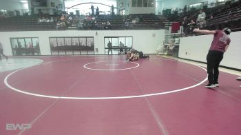 144 lbs Rr Rnd 3 - Cooper Leatherman, Hilldale vs Jadrian Simmons, Hulbert High School